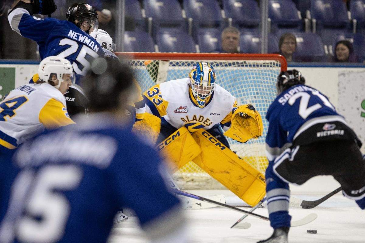 Victoria Royals at Saskatoon Blades at SaskTel Centre