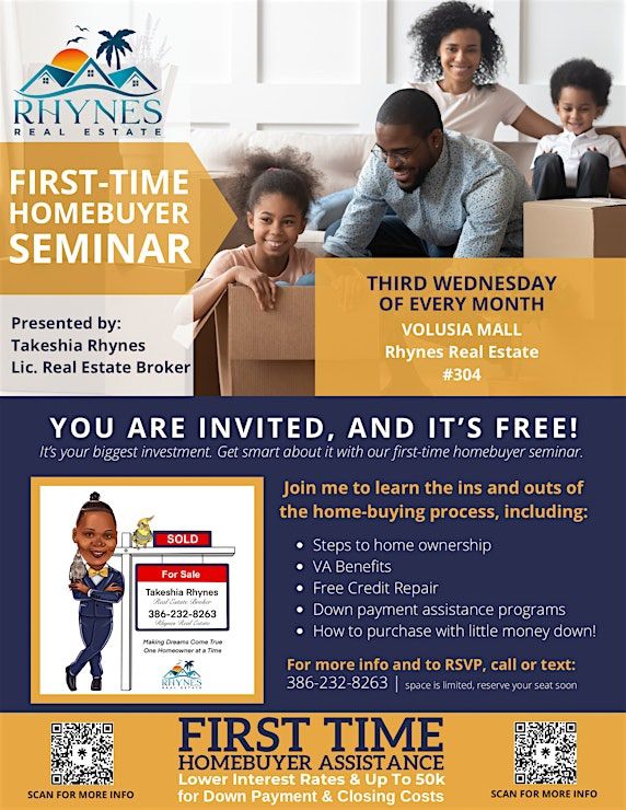 First-Time Homebuyer Seminar Daytona Beach 