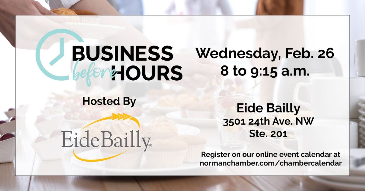 Business Before Hours with Eide Bailly