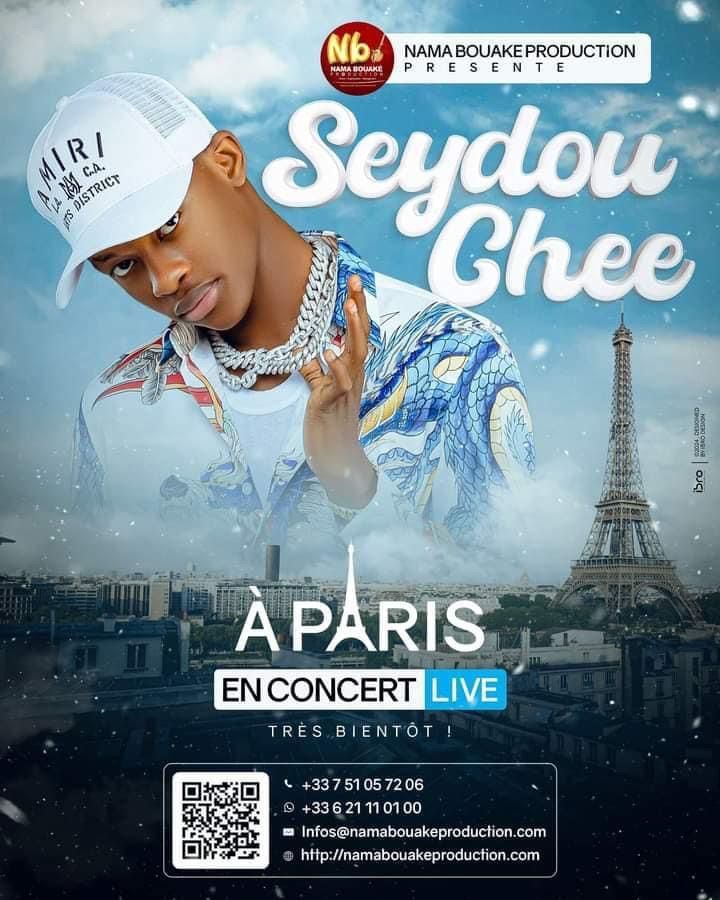 SEYDOU CHEE en concert live in\u00e9dit \u00e0 Paris.