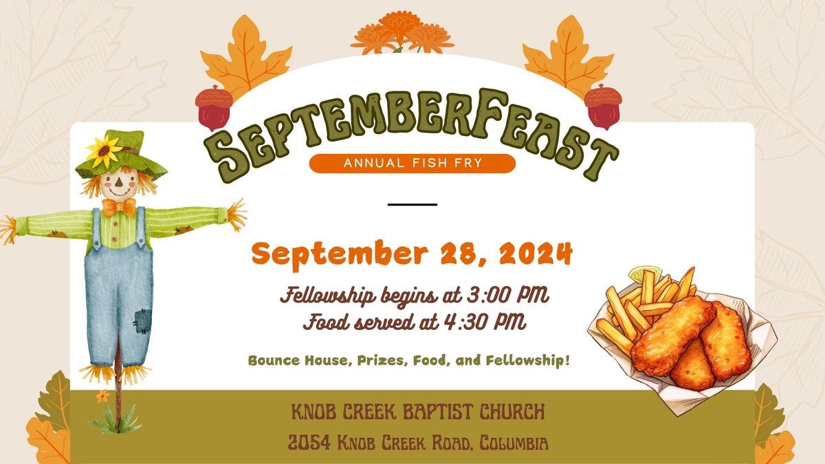 SeptemberFeast 2024 at Knob Creek Baptist Church