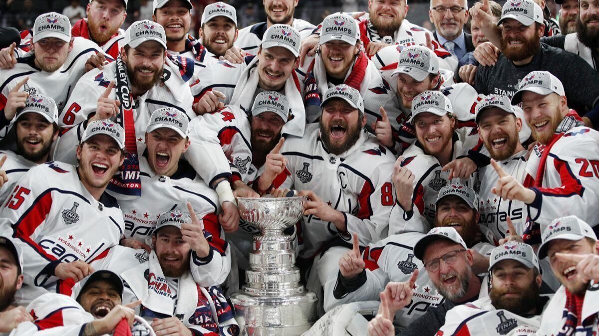 Parking Washington Capitals at Vegas Golden Knights