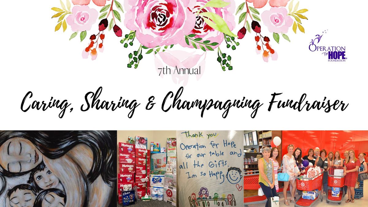 Caring, Sharing & Champagning Fundraiser! 