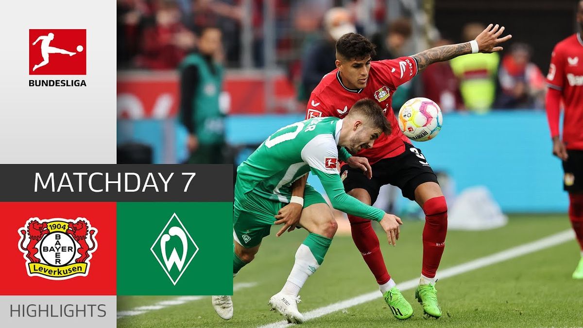 Bayer 04 Leverkusen vs SV Werder Bremen