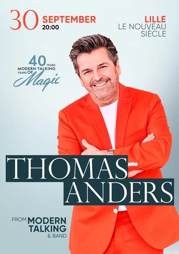 Thomas Anders - 40 Years of Magic - Modern Talking