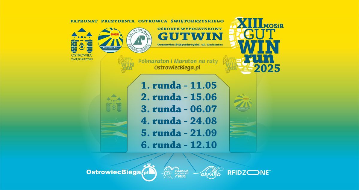 XIII MosirGutwinRun 2025 - 1. runda