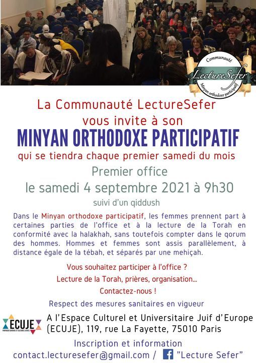 Minyan orthodoxe participatif