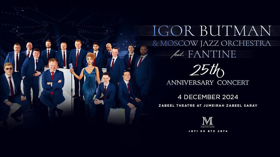 Igor Butman and Moscow Jazz Orchestra at Zabeel Theatre, Dubai