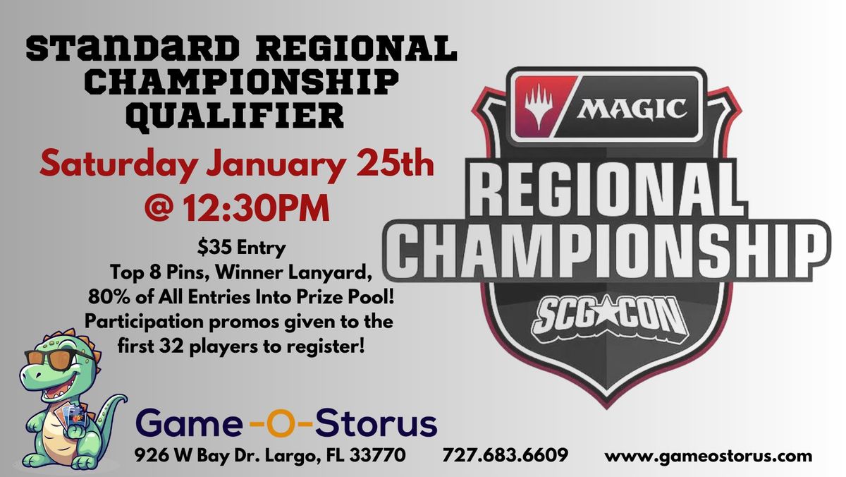 STANDARD REGIONAL CHAMPIONSHIP QUALIFIER