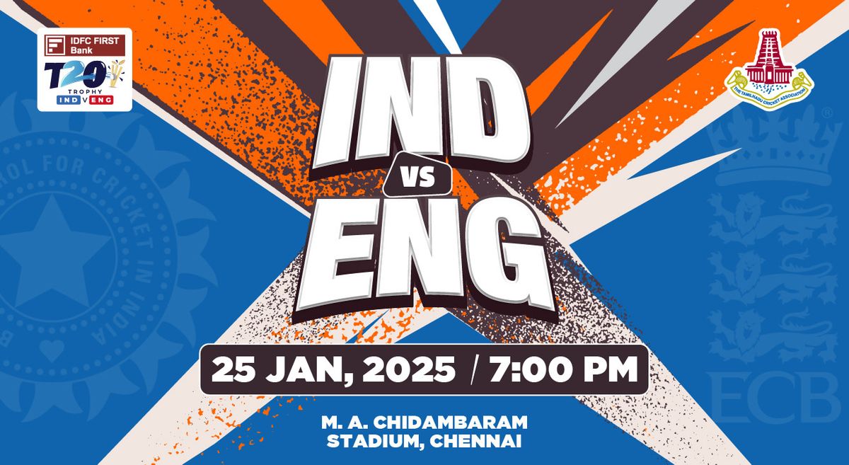 IDFC FIRST Bank Series 2nd T20I: India Vs England, Chennai