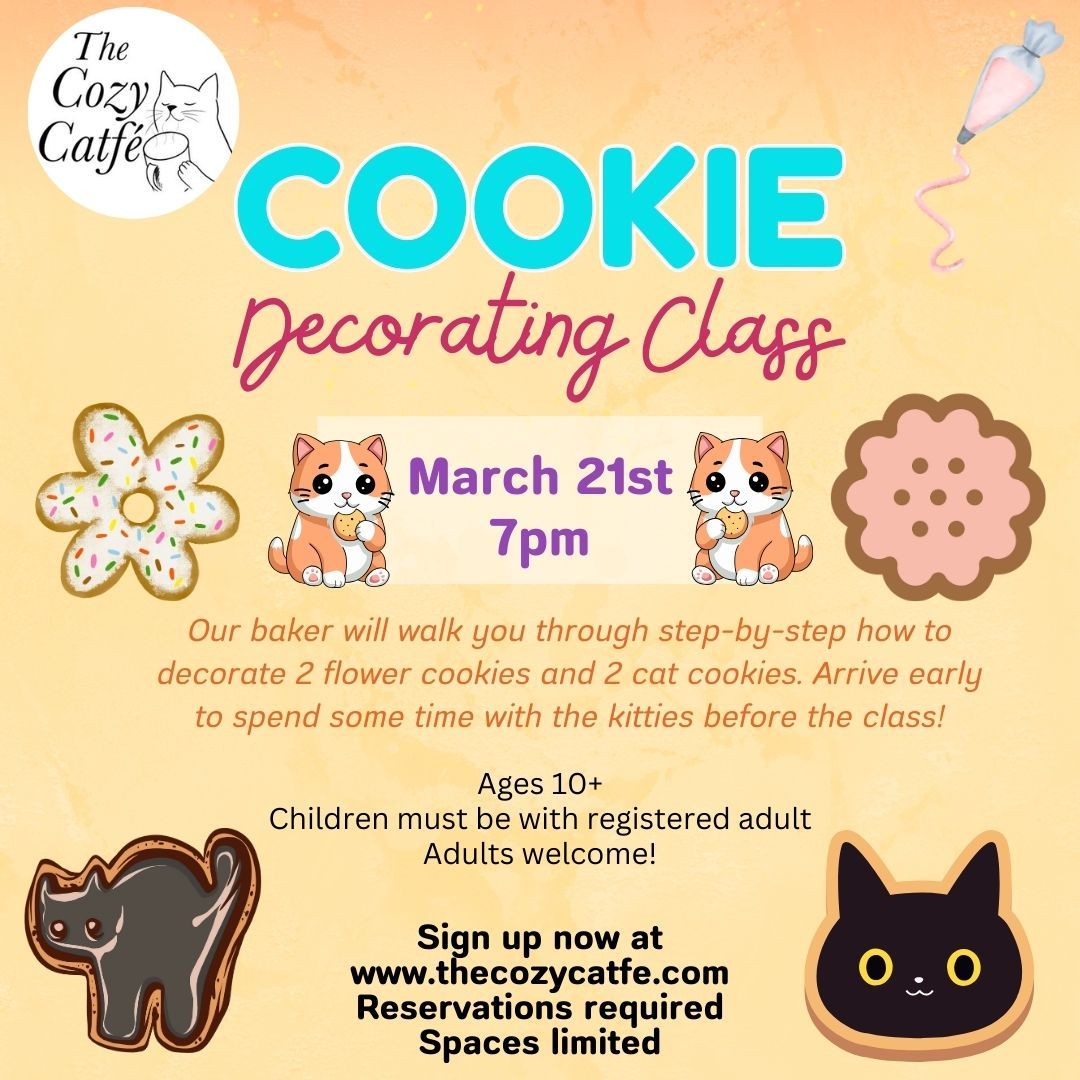 Spring Cookie Decorating class