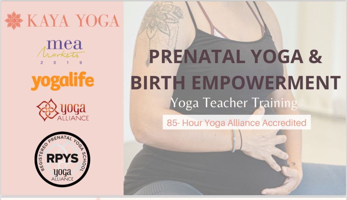 Pre-Natal Yoga & Birth Empowerment Training, Dubai