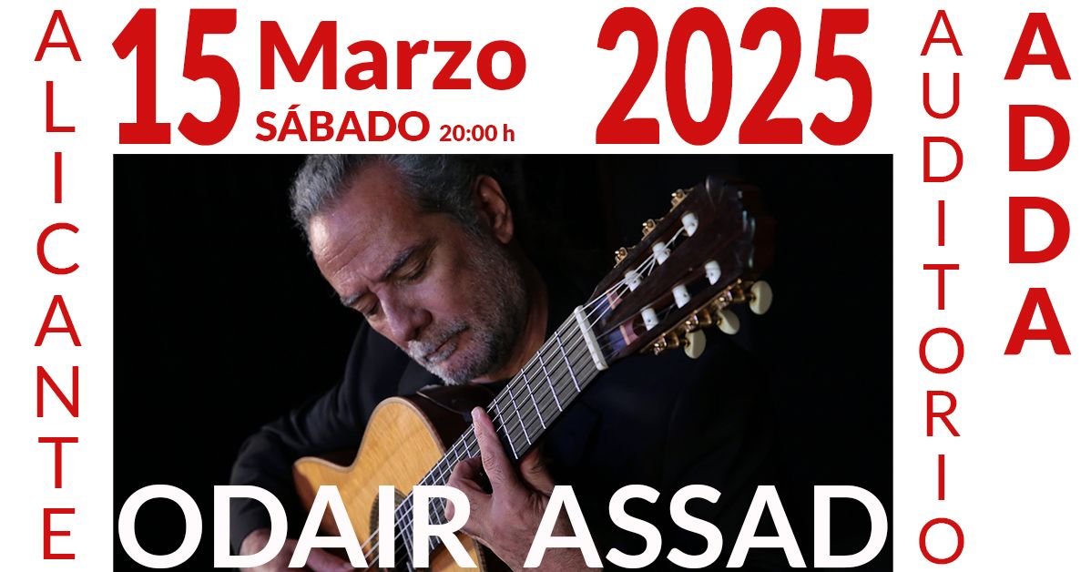 ODAIR ASSAD Recital Guitarra