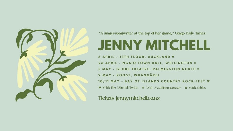 Jenny Mitchell live at Ngaio Town Hall | Wellington