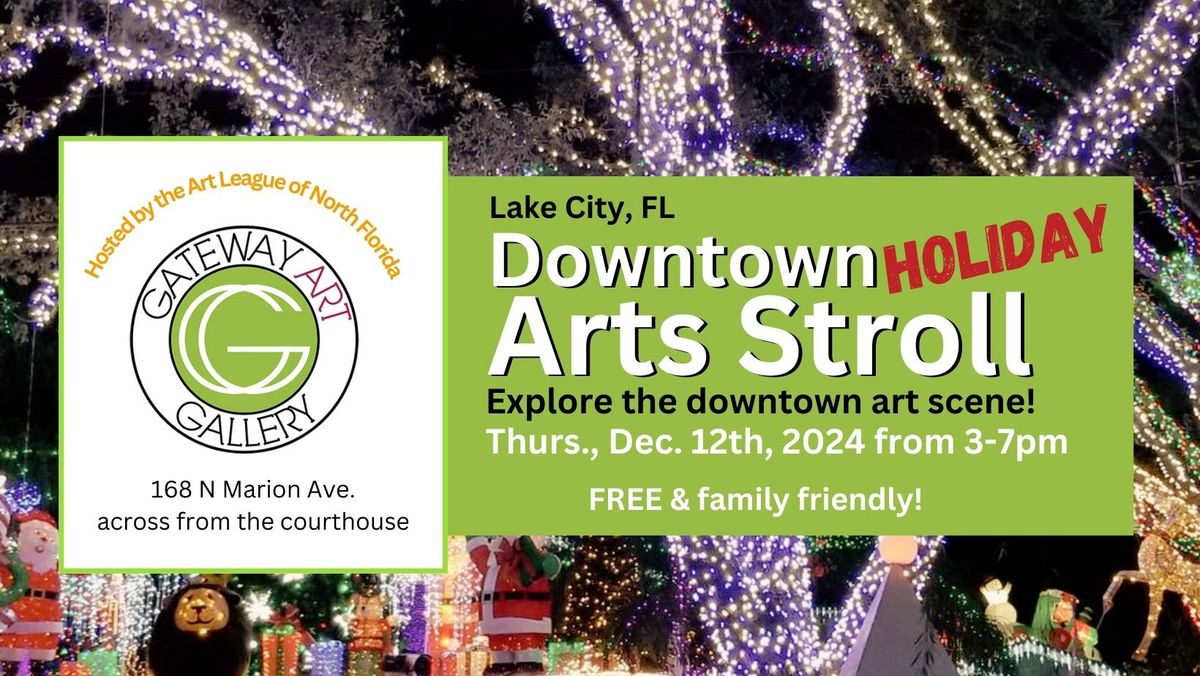 Downtown Holiday Arts Stroll