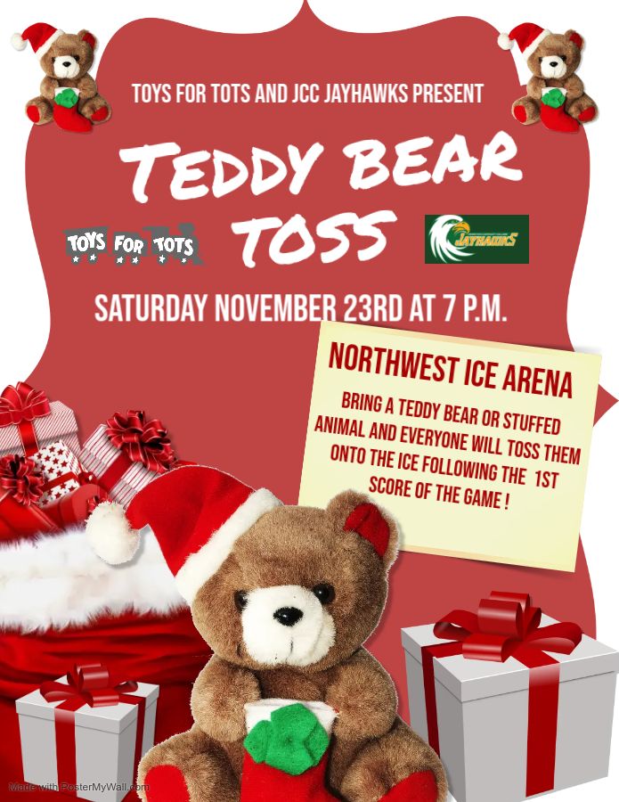 JCC JayHawks Hockey Teddy Bear Toss 