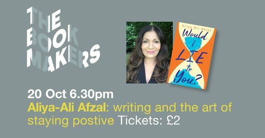 Aliya Ali-Afzal: writing and the art of staying positive