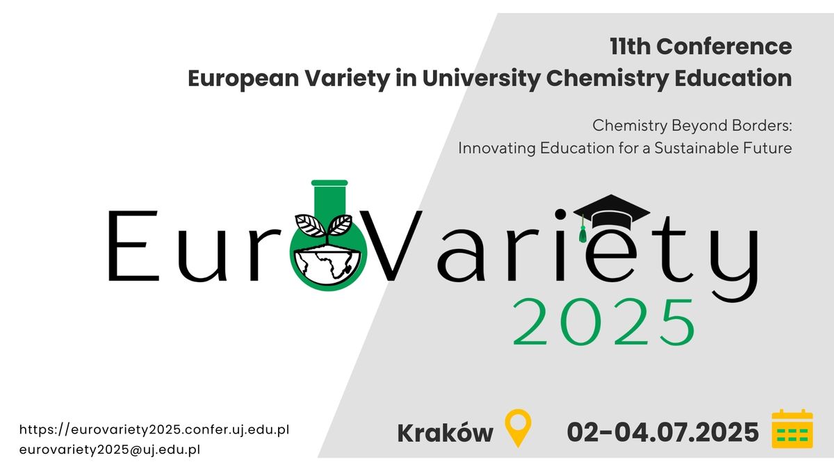 11th European Variety in University Chemistry Education Conference (EuroVariety 2025)