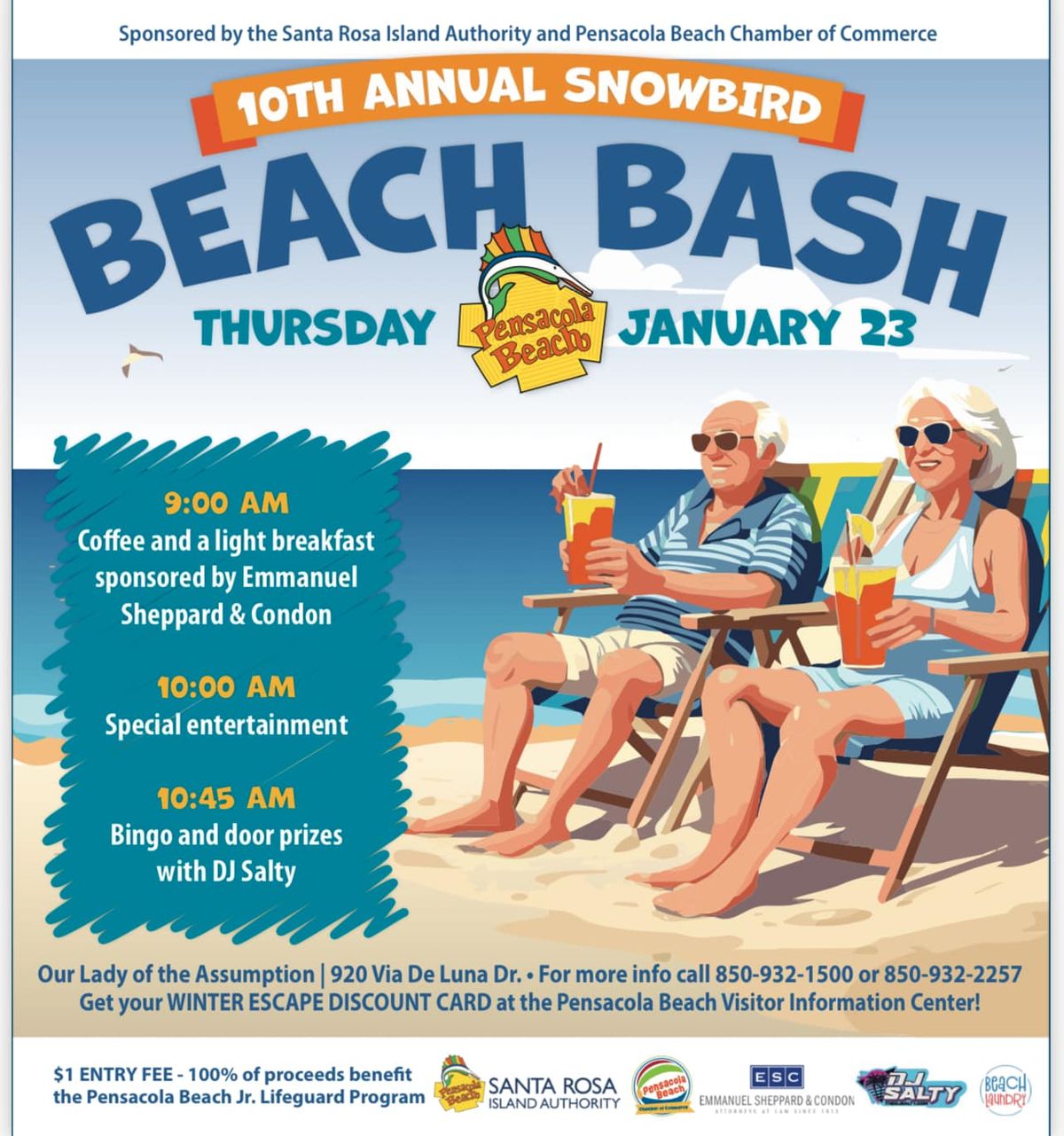 10th Annual Snowbird Beach Bash