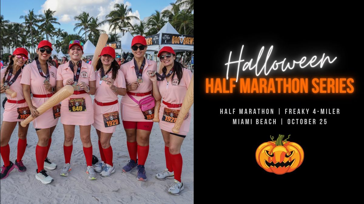 2025 Miami Beach Halloween Half Marathon & Freaky 4-Miler