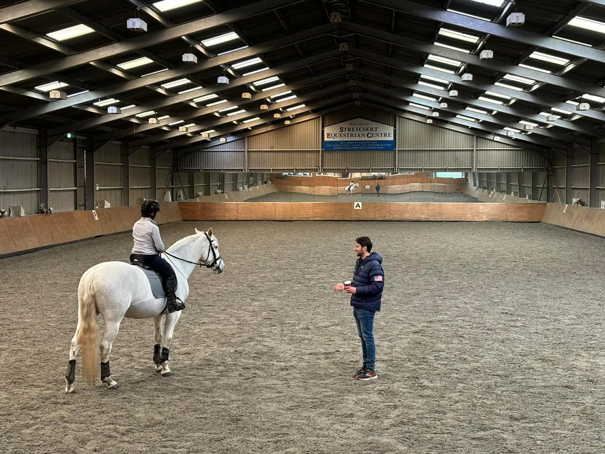 Dressage Training with Charlie Hutton at Stretcholt, 27th April