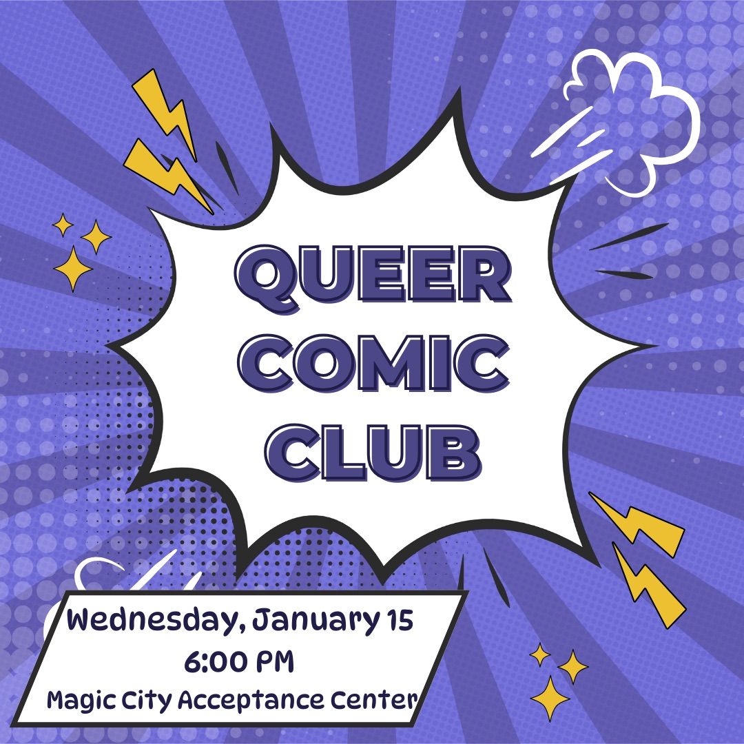 Queer Comic Club (21+)