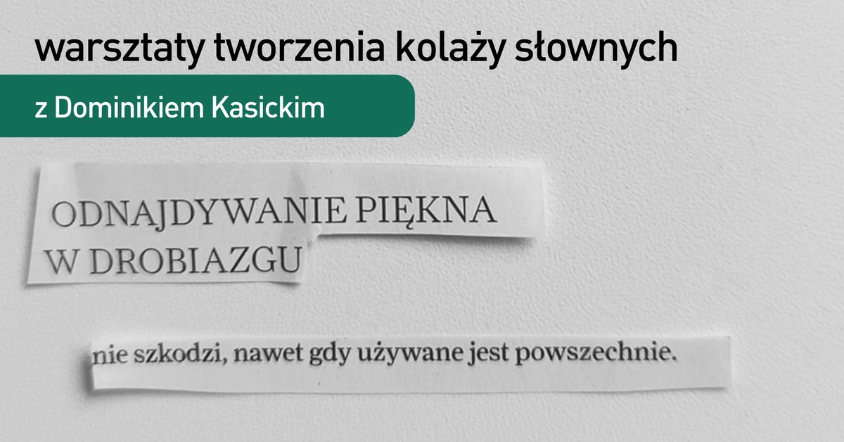 Warsztaty tworzenia kola\u017cy s\u0142ownych