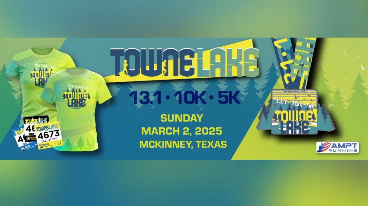 2025 Towne Lake Half Marathon, 10K & 5K