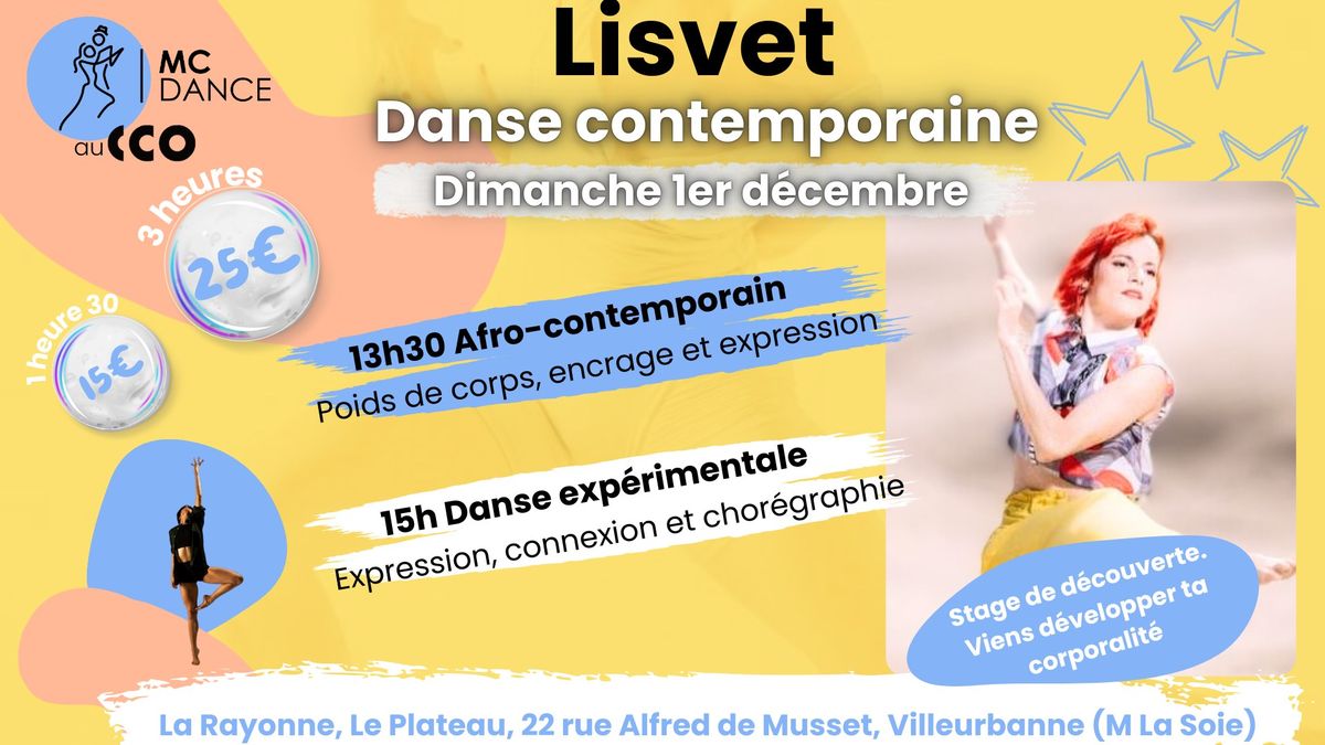 Stage de danse afro contemporaine