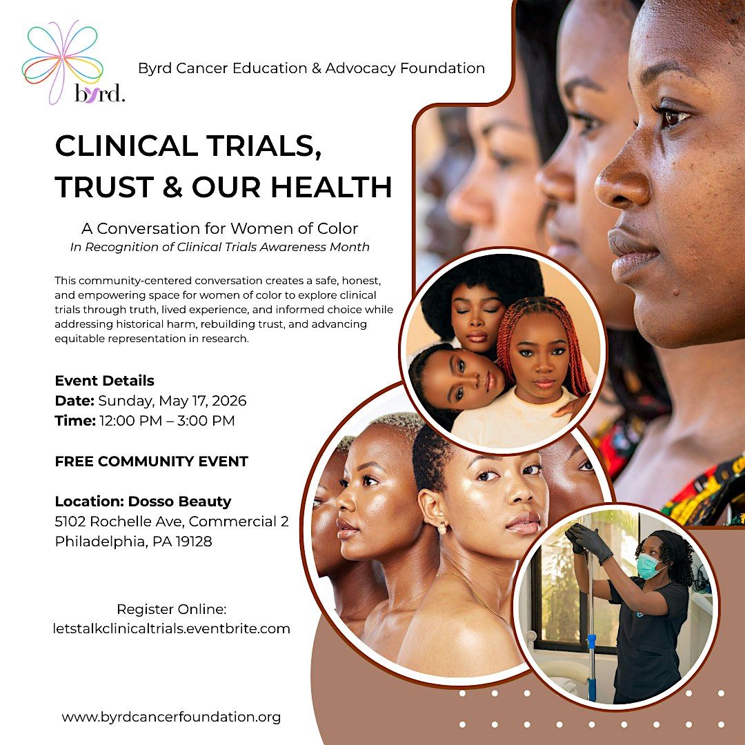 Clinical Trials, Trust & Our Health
