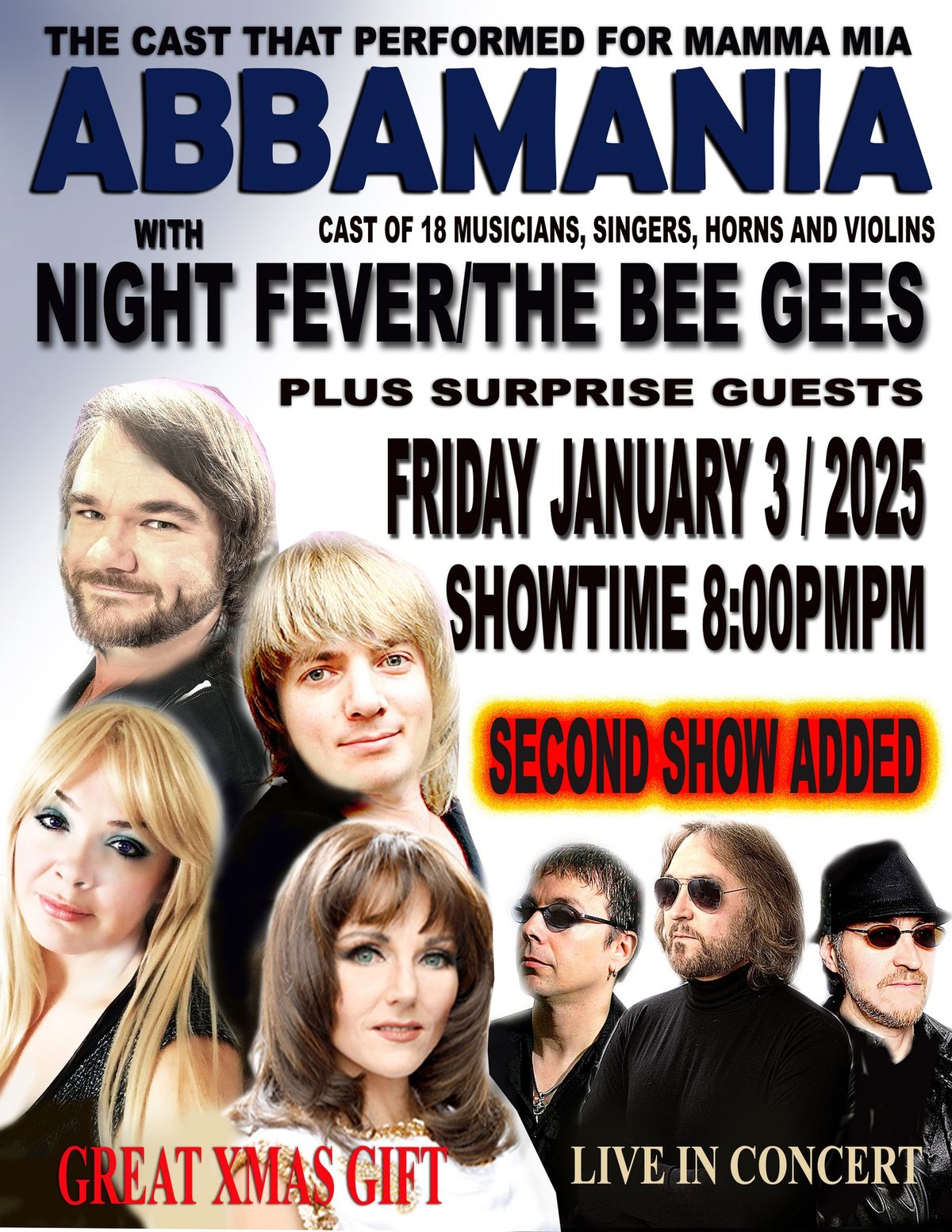 ABBAMANIA with Night Fever  and Surprise Guests!