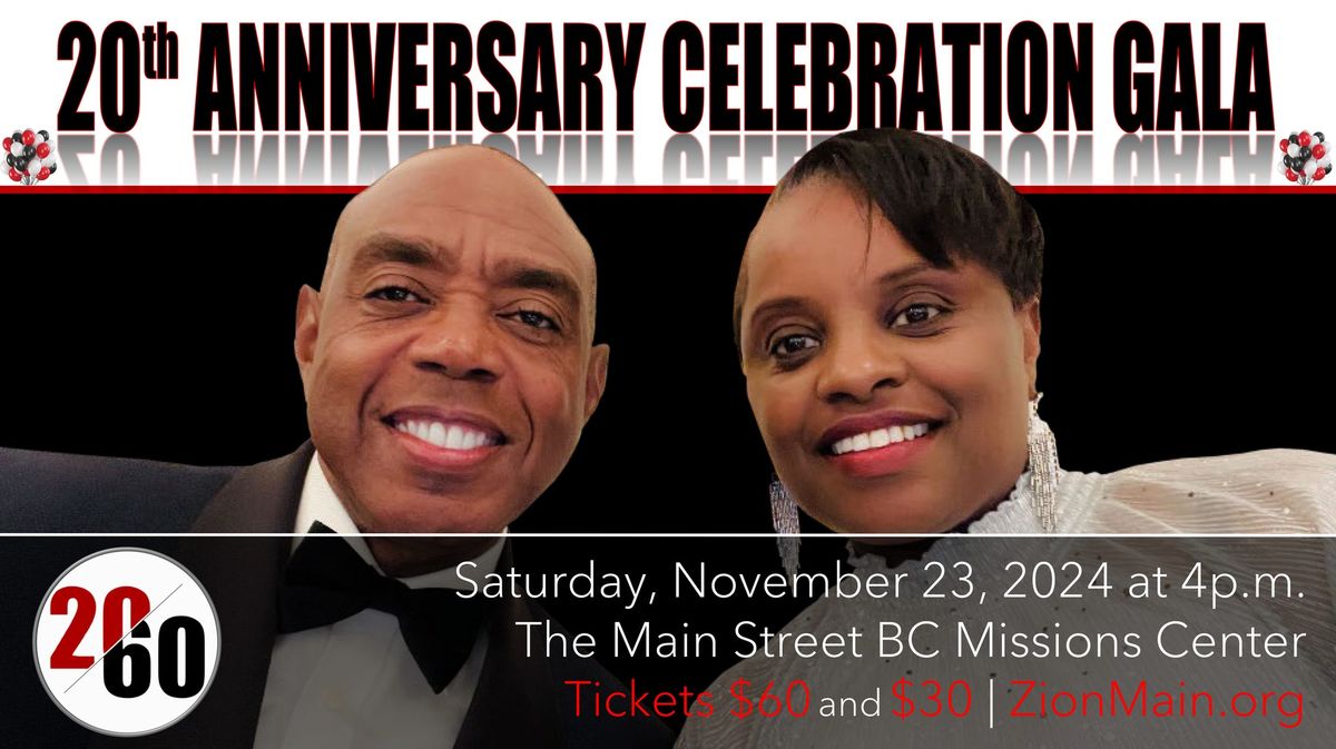 20th Pastoral Anniversary Celebration Gala