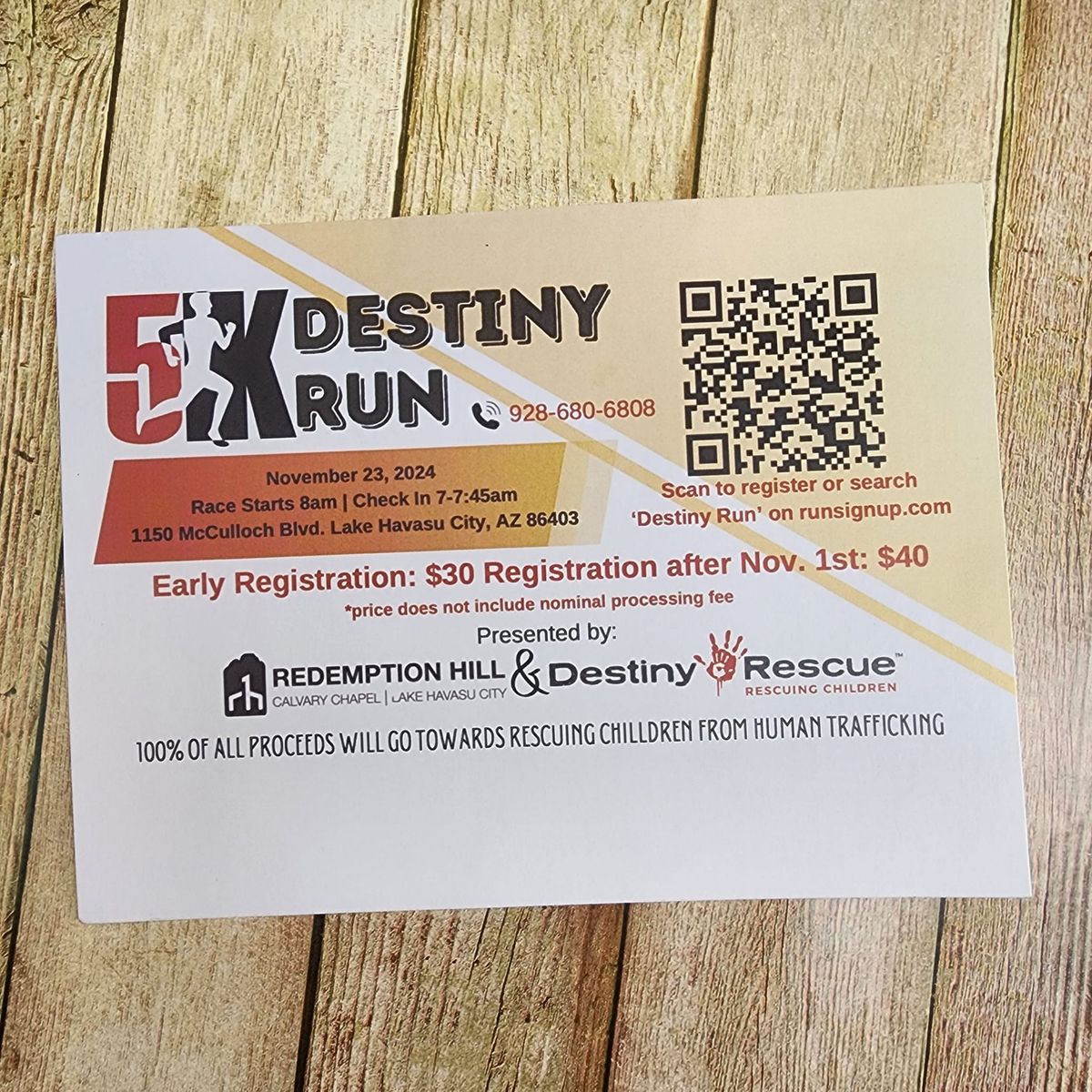 destiny 5K Run