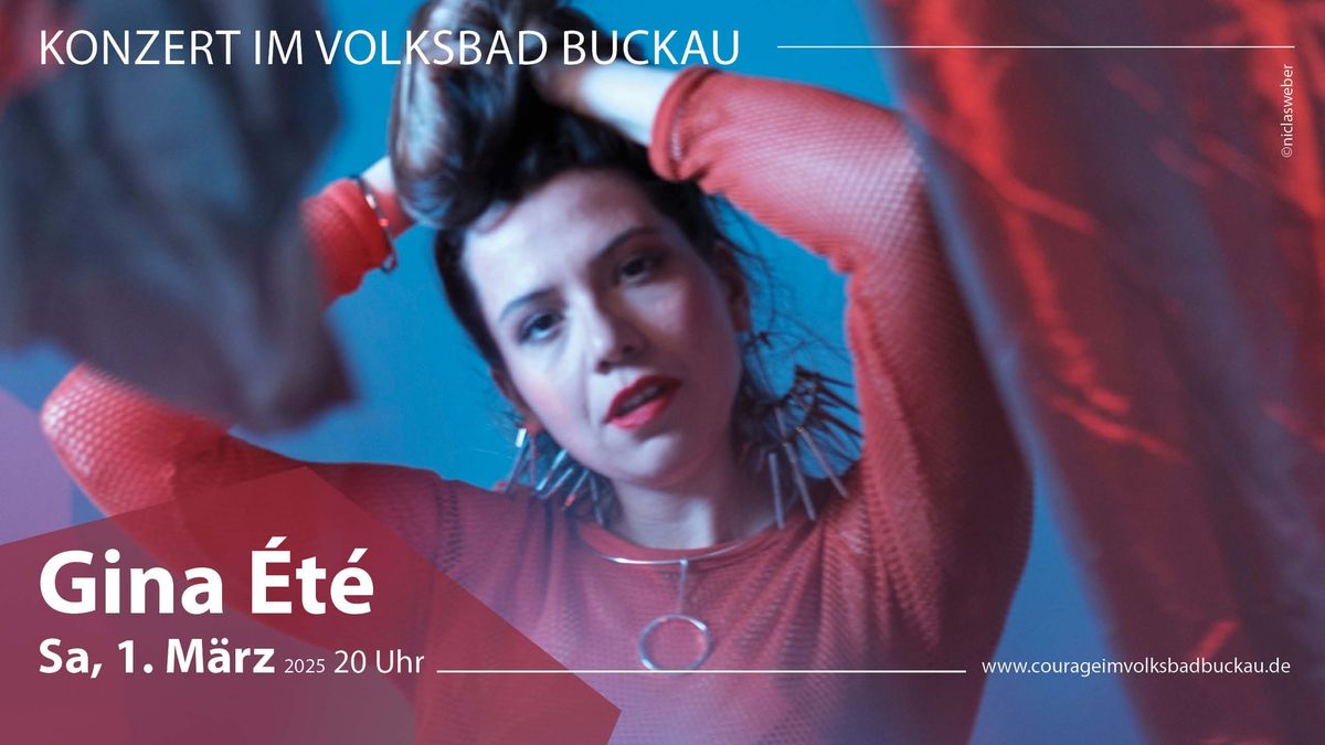 Konzert: GINA \u00c9T\u00c9 und Band