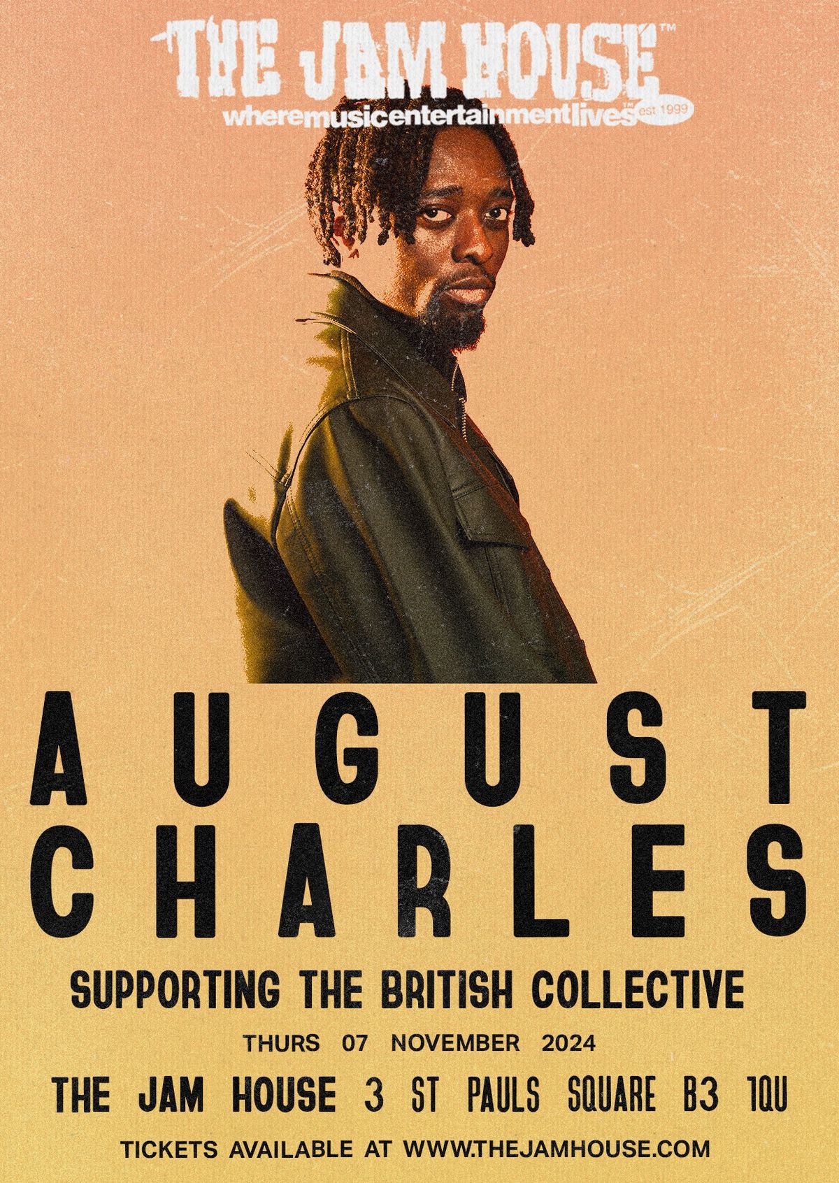 AUGUST CHARLES Live at the Jam House