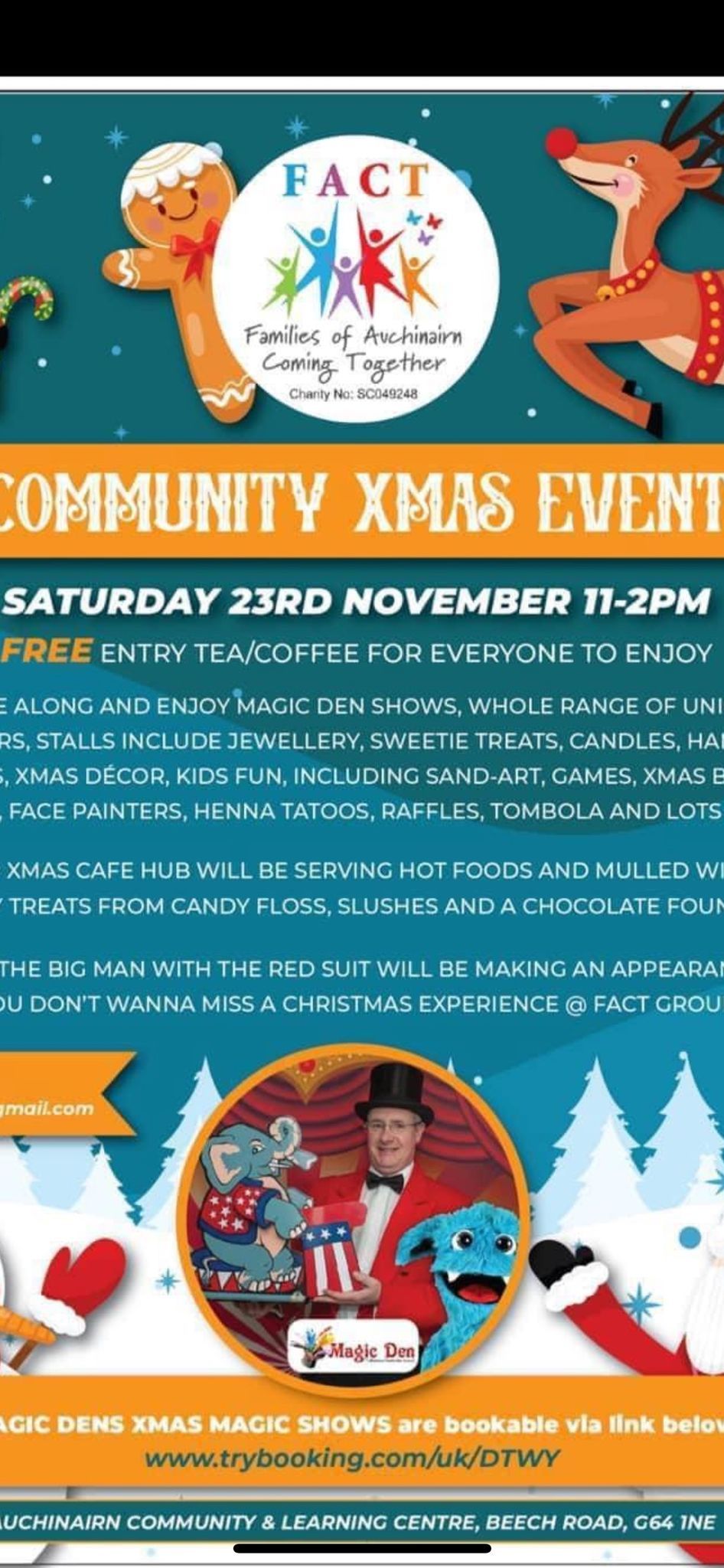 XMAS community FAYRE  Event 