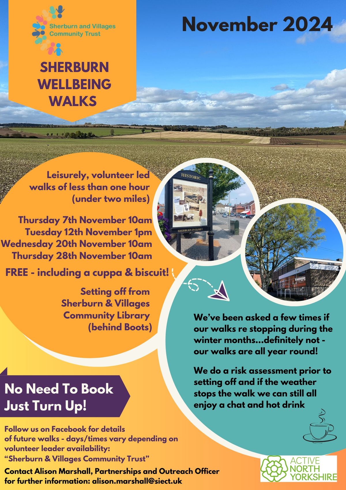 Sherburn wellbeing walk