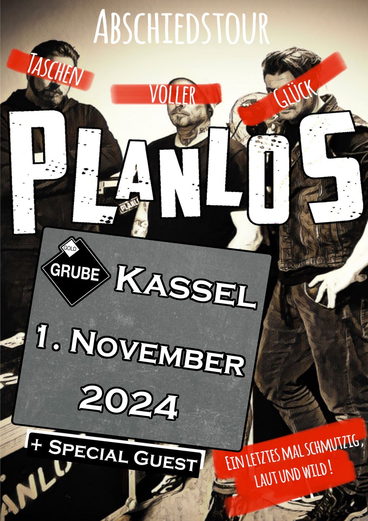 PLANLOS + Special Guest @ Goldgrube Kassel