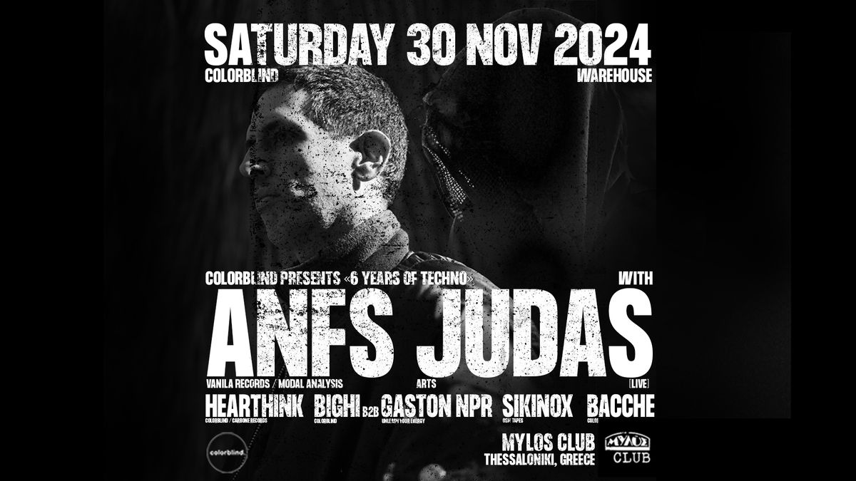 Colorblind 6 Years Anniversary x ANFS \/ JUDA\u03a3 +more