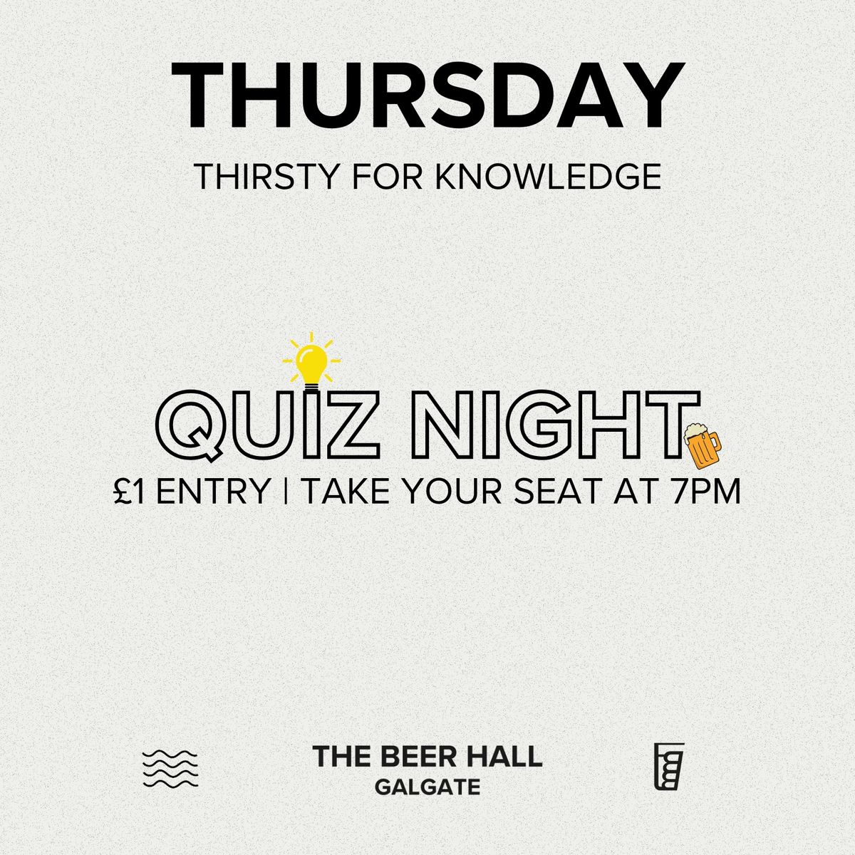 Galgate Thursday Quiz Night \ud83c\udfc6\ud83e\udd13