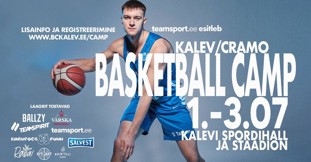 teamsport esitleb: Kalev\/Cramo Basketball Camp (registreerimine l\u00f5ppenud)