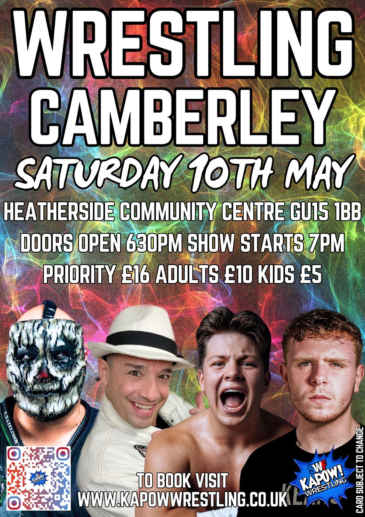 Live Wrestling back in Camberley 