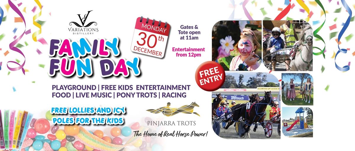 Pinjarra Paceway - Variations Distillery  Family Fun Day 