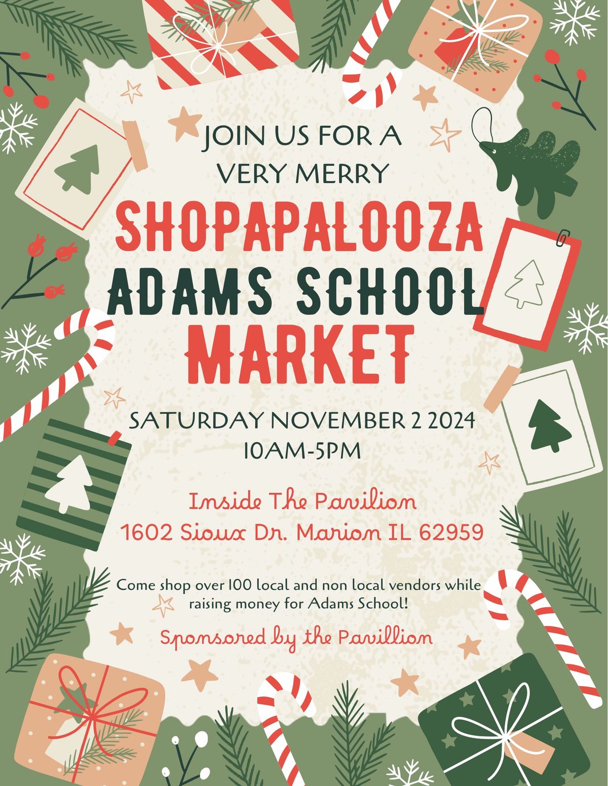 A Very Merry Adams School Christmas Shopapalooza