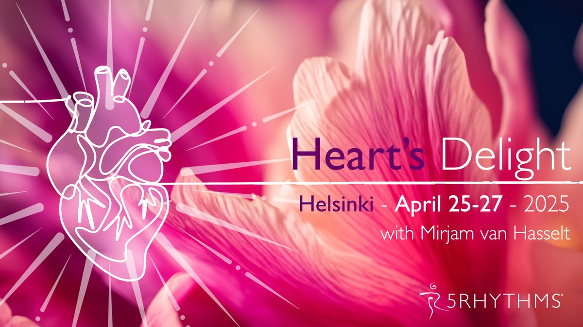 Heart's Delight: Heartbeat-tason 5Rytmi\u00e4\u00ae-ty\u00f6paja (opettajana Mirjam van Hasselt)