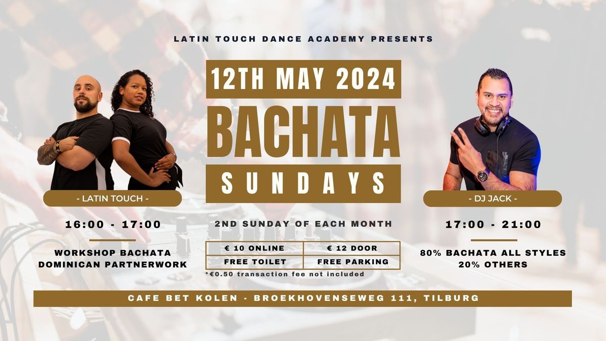 BACHATA SUNDAYS | 2ND SUNDAY OF EACH MONTH