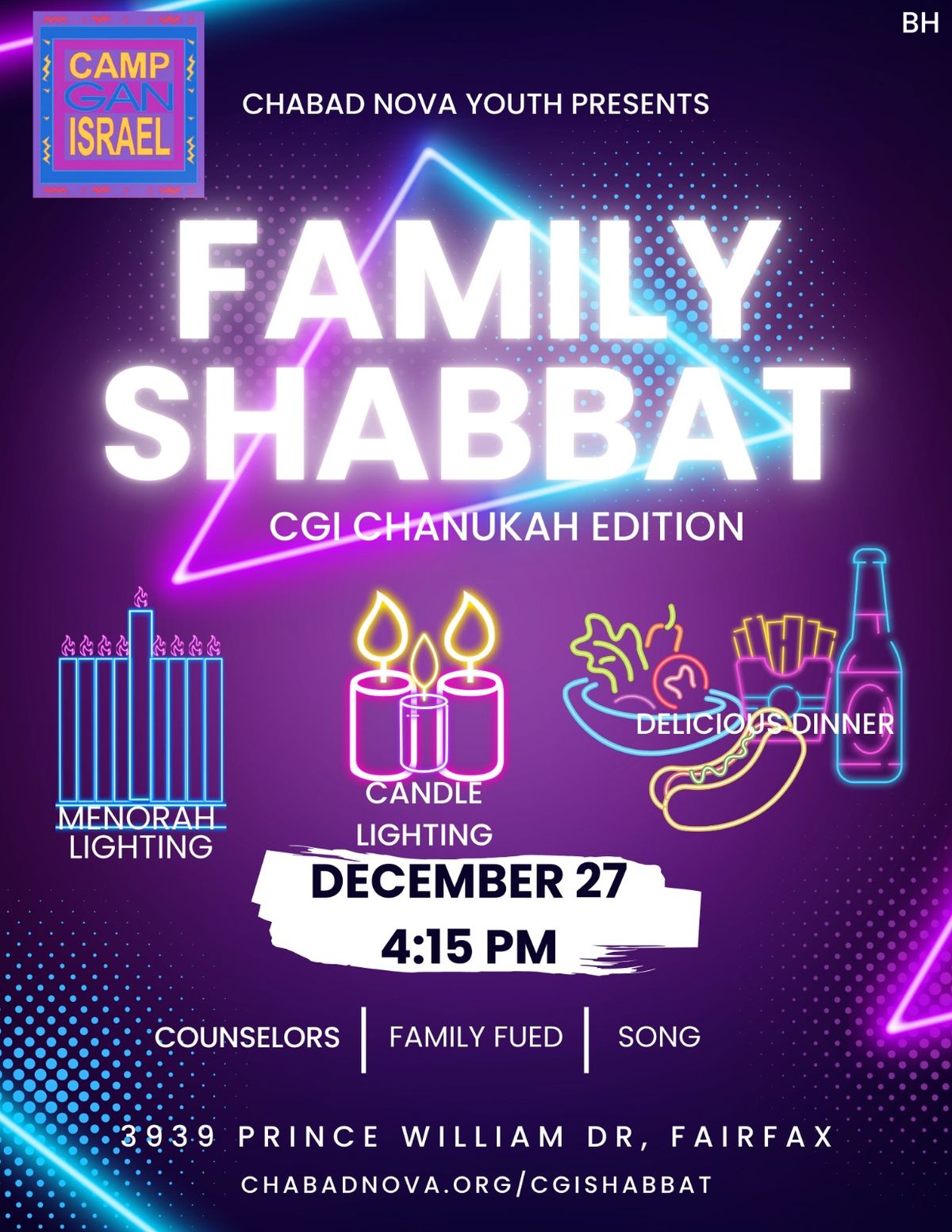 Family Shabbat CGI Chanukah Edition 