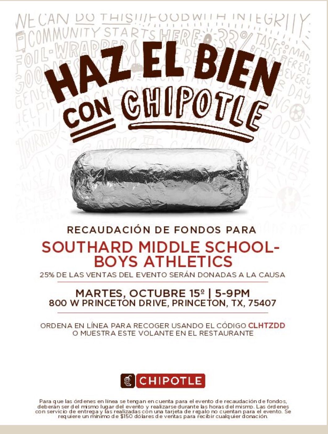 Southard Boys Athletic Department Fundraiser