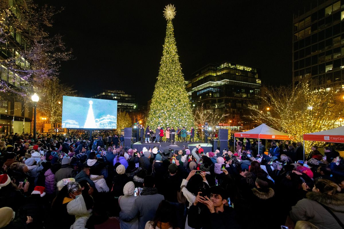 CityCenterDC 11th Annual Holiday Tree Lighting