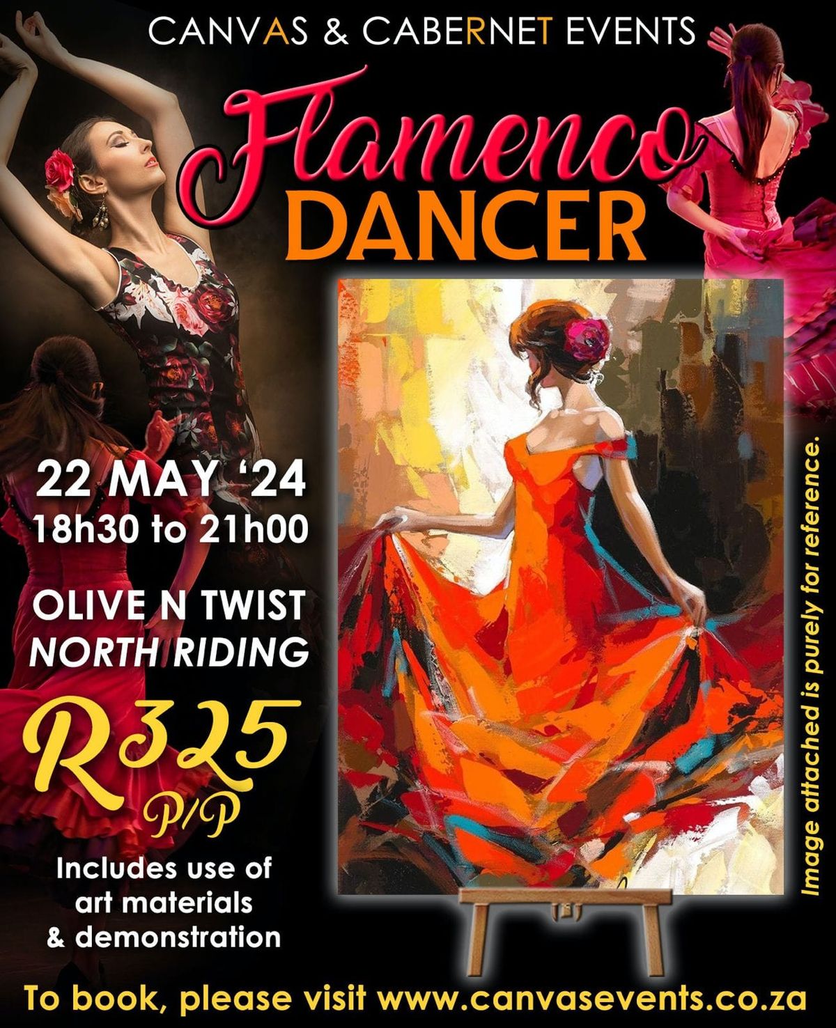 Flamenco Dancer Painting